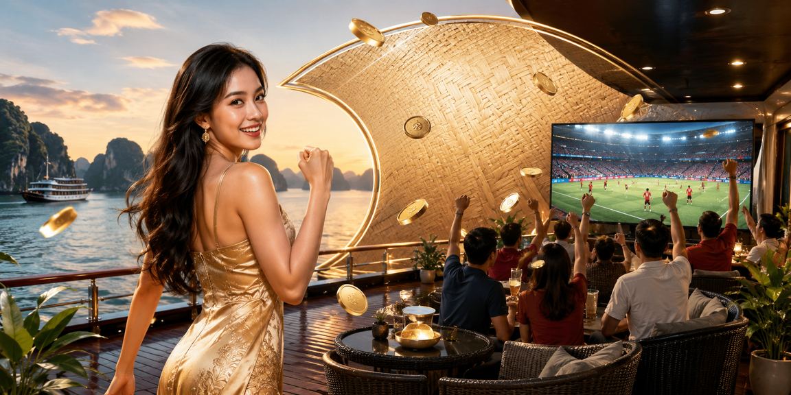 Vịnh Hạ Long minh họa nội dung cashback và tiền thưởng cho người dùng Việt