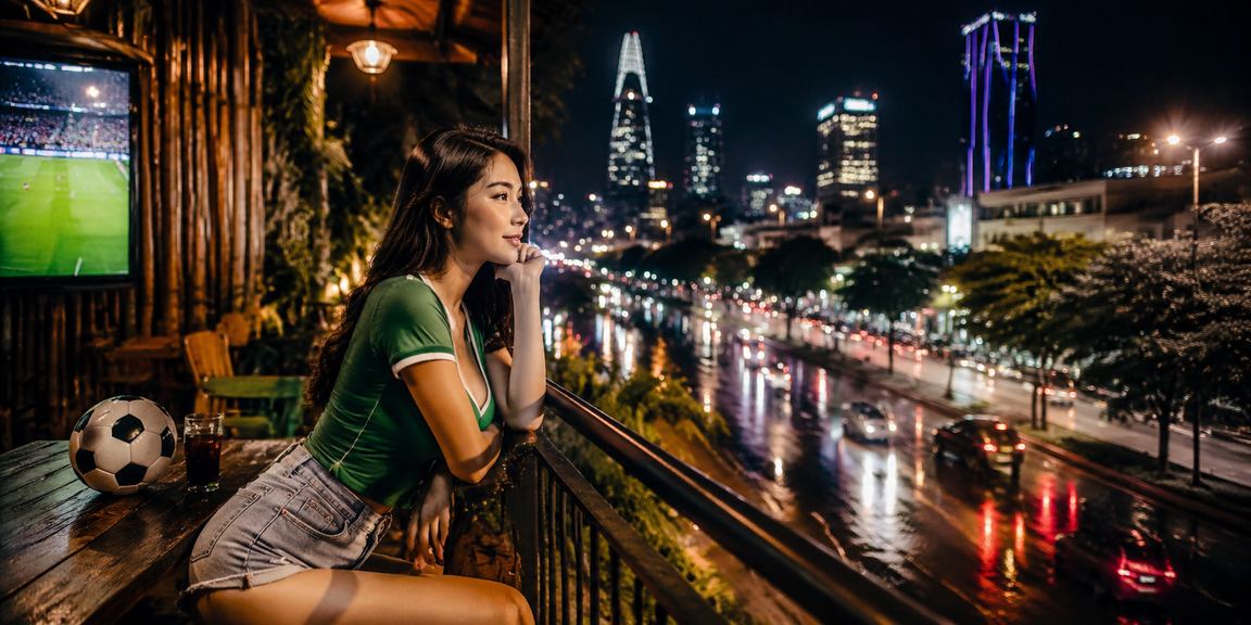 Không khí xem bóng đá tại quán cà phê TP Hồ Chí Minh cho người dùng vty